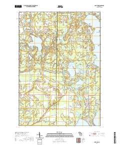 Lake Ann 2019 topographic map thumbnail