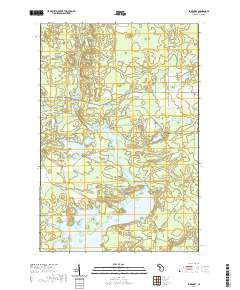 Lake Mary 2019 topographic map thumbnail