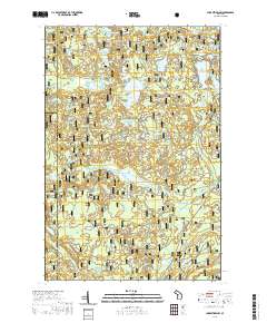 Lake Mitigwaki 2019 topographic map thumbnail