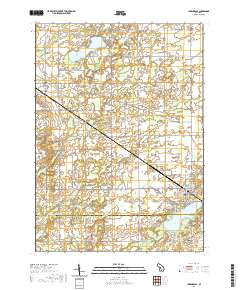 Lake Odessa 2019 topographic map thumbnail
