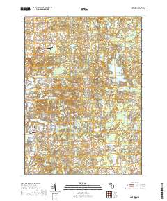 Lake Orion 2019 topographic map thumbnail