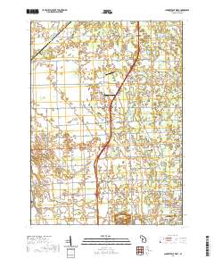 Lambertville West 2019 topographic map thumbnail