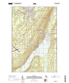 Laurium 2019 topographic map thumbnail