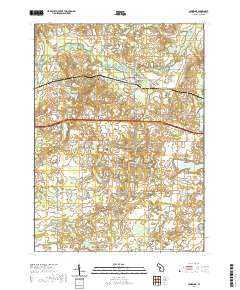 Lawrence 2019 topographic map thumbnail