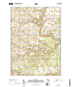 Leaton 2019 topographic map thumbnail