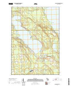 Long Lake East 2019 topographic map thumbnail