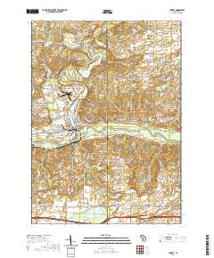 Lowell 2019 topographic map thumbnail