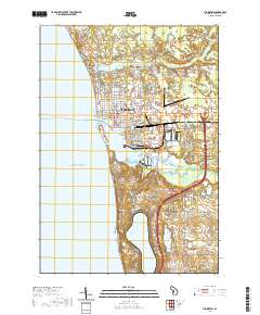 Ludington 2019 topographic map thumbnail