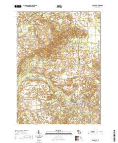 Manchester 2019 topographic map thumbnail