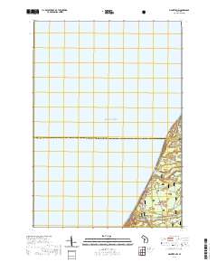 Manistee NW 2019 topographic map thumbnail