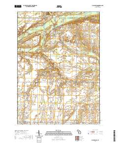 Maple Rapids 2019 topographic map thumbnail