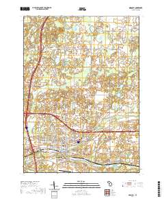 Marshall 2019 topographic map thumbnail