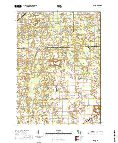 Maybee 2019 topographic map thumbnail