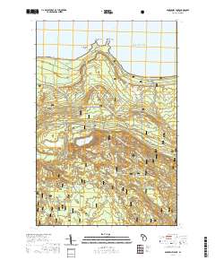 McNearney Lake 2019 topographic map thumbnail
