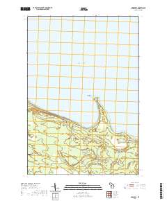 McRae Bay 2019 topographic map thumbnail