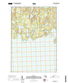 Meade Island 2019 topographic map thumbnail