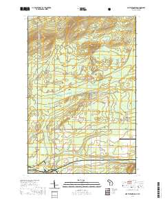 North Ironwood 2019 topographic map thumbnail