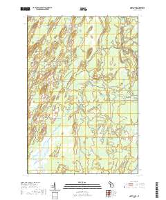 North Lake 2019 topographic map thumbnail