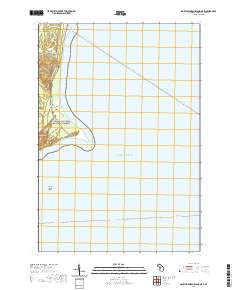 North Manitou Island OE E 2019 topographic map thumbnail