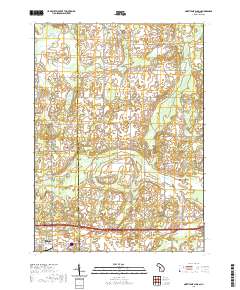 Northeast Albion 2019 topographic map thumbnail