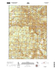 Oak Lake 2019 topographic map thumbnail