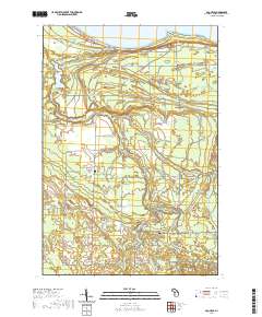 Ocqueoc 2019 topographic map thumbnail