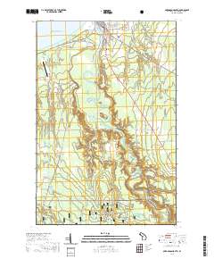 Ontonagon South 2019 topographic map thumbnail