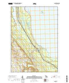 Ossineke 2019 topographic map thumbnail