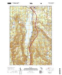 Otsego Lake 2019 topographic map thumbnail