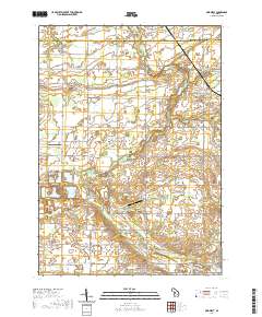 Ovid West 2019 topographic map thumbnail