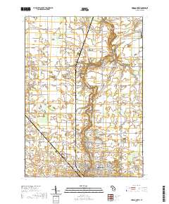 Owosso North 2019 topographic map thumbnail