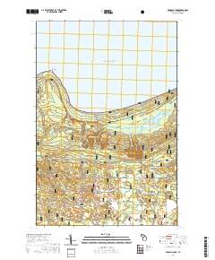 Pendills Lake 2019 topographic map thumbnail