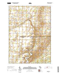 Perrinton 2019 topographic map thumbnail