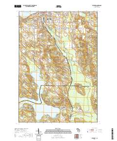 Petoskey 2019 topographic map thumbnail