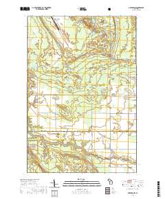 Pickford NW 2019 topographic map thumbnail