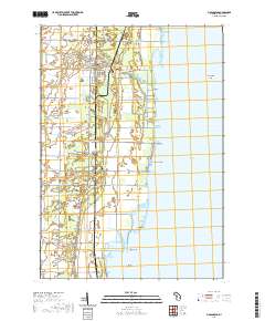 Pinconning 2019 topographic map thumbnail