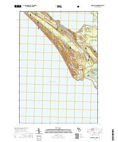 Pointe aux Chenes 2019 topographic map thumbnail