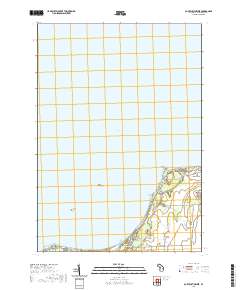 Port Austin West 2019 topographic map thumbnail
