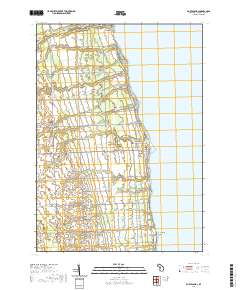 Port Sanilac 2019 topographic map thumbnail