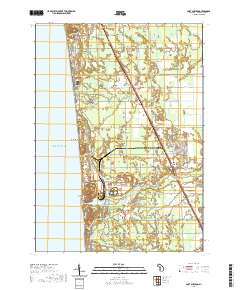Port Sheldon 2019 topographic map thumbnail