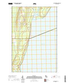 Portage Entry 2019 topographic map thumbnail