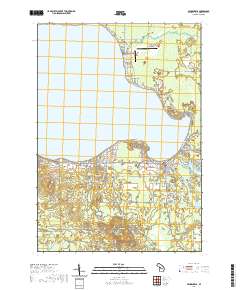 Prudenville 2019 topographic map thumbnail