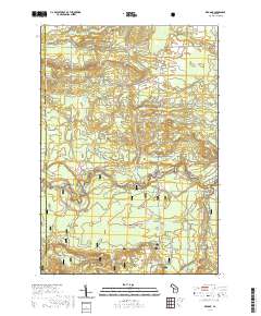 Red Oak 2019 topographic map thumbnail