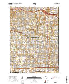 Redford 2019 topographic map thumbnail
