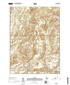Mendon 2019 topographic map thumbnail