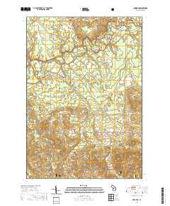 Mesick NE 2019 topographic map thumbnail