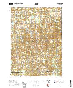 Metamora 2019 topographic map thumbnail