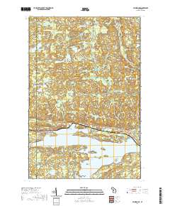 Michigamme 2019 topographic map thumbnail