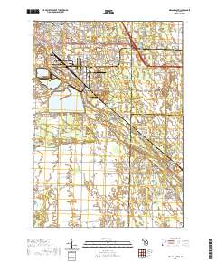 Midland South 2019 topographic map thumbnail