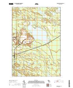 Milakokia Lake 2019 topographic map thumbnail